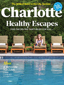 Charlotte Healty Escapes magazine cover