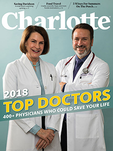 Charlotte Healthy Escapes magazine cover